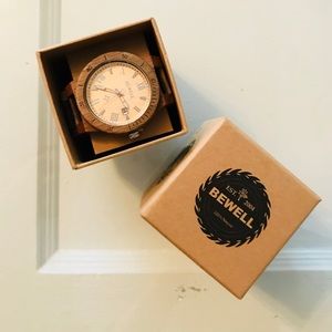 Men’s BEWELL Wooden Watch